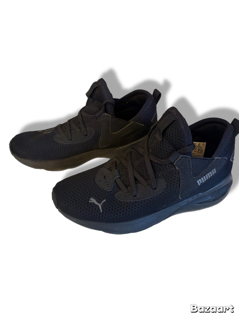 Puma kids Black Athletic Sneakers size 3C